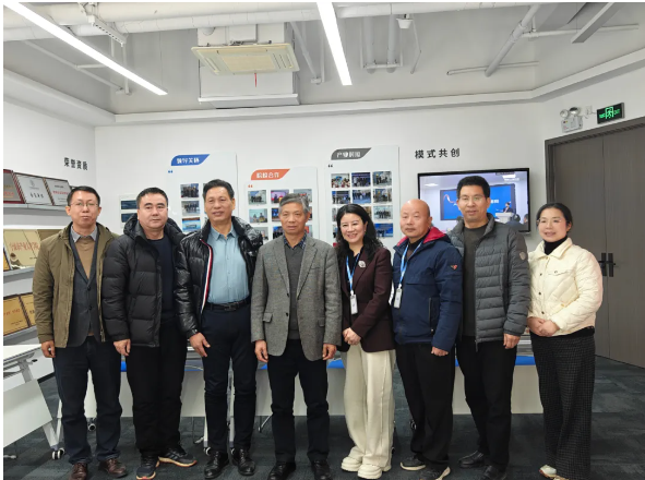 共商产教融合与人才培养合作新路径 | 浙江广厦建设职业技术大学校长卜月华一行莅临利德考察交流